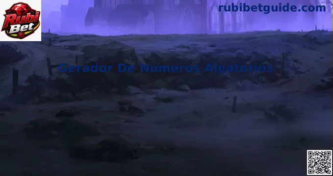 Interface ilustrativa do Gerador de Números Aleatórios Rubi Bet com algoritmos de RNG