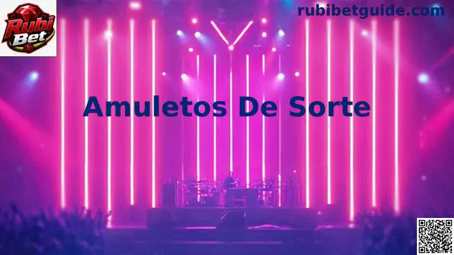 Ilustração temática de Amuletos De Sorte em um jogo da Rubi Bet