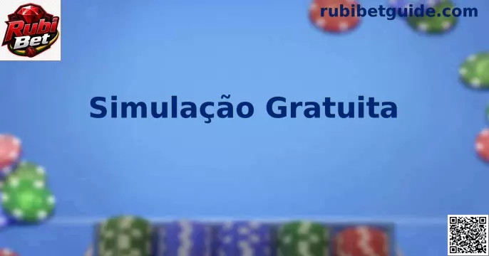 Interface de Simulação Gratuita da Rubi Bet demonstrando saldo de demonstração seguro
