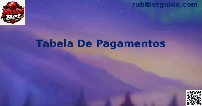 Tabela de Pagamentos Rubi Bet