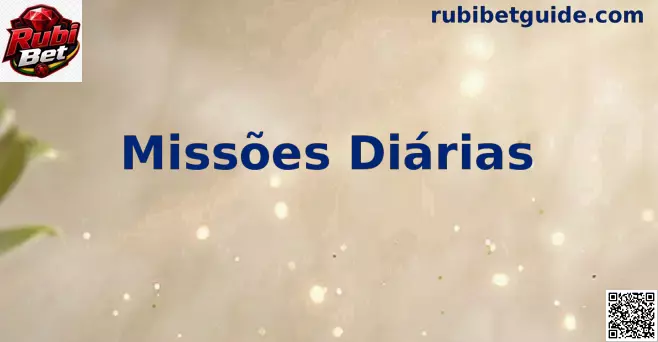 Missões Diárias Rubi Bet