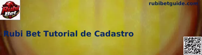 Formulário de Registro Oficial Rubi Bet